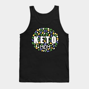 Keto Mom Collage - Fitness and Diet Tank Top